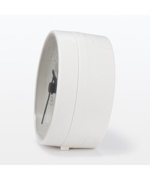 無印良品（ムジルシリョウヒン）の「アナログ目覚まし時計　ＭＪ‐ＡＣ２（置時計・メンズ・ホワイト・FREE）」の2枚目の写真