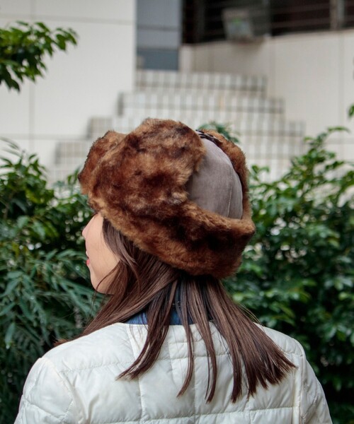 GLOSTER（グロスター）の「【GLOSTER/グロスター】ベーシックフライトキャップ（キャップ・メンズ・ブラック/カーキ/ベージュ・FREE）」の19枚目の写真