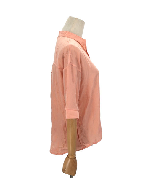 Amulet(アミュレット)の「スキッパーブラウス(シャツ/ブラウス・レディース・ピンク/ホワイト/イエロー/グリーン・L/XL/M)」の17枚目の写真
