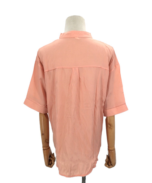 Amulet(アミュレット)の「スキッパーブラウス(シャツ/ブラウス・レディース・ピンク/ホワイト/イエロー/グリーン・L/XL/M)」の18枚目の写真