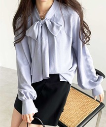 GeeRA | 2023 AW 前後2wayボウタイブラウス(シャツ/ブラウス)