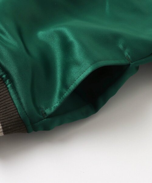 BREEZE（ブリーズ）の「アラスカジャン（スカジャン・キッズ・ネイビー/グリーン・110/90/130/100/140/120/150）」の8枚目の写真