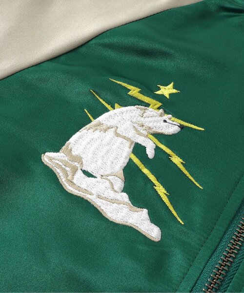 HBNS ハバノス ALASKA アラスカ キルティング スカジャン S BREEZE