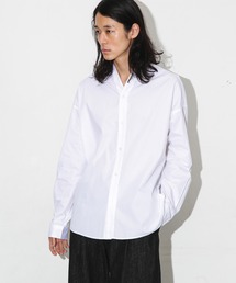 NANO universe | 「大人のワイドシャツ」バンドカラー 長袖(シャツ/ブラウス)