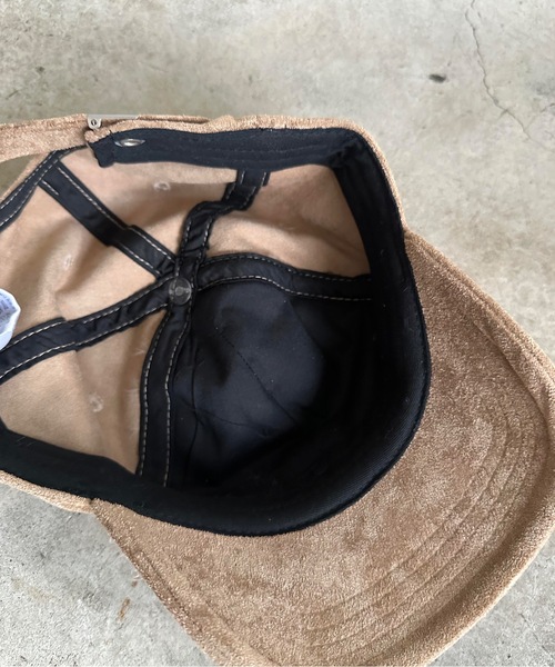 COMMON WARE（コモンウェアー）の「ST:PB/FFUR PTN CAP　ファーポイントキャップ（キャップ・レディース・ベージュ/ブラック・FREE）」の9枚目の写真