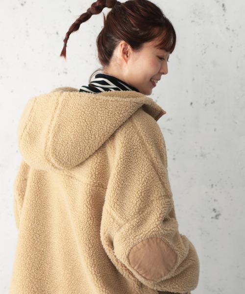 soulberry（ソウルベリー）の「冬こそ外遊びしたくなる肘パッチボア