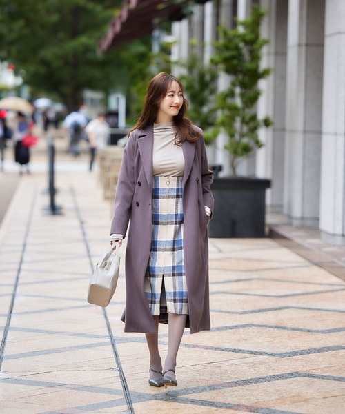 12Twelve Agenda(トゥエルブ アジェンダ)の「ハイネックベロアカットソー(Tシャツ/カットソー・レディース・ブラウン/グレイッシュベージュ/イエロー・M)」の22枚目の写真