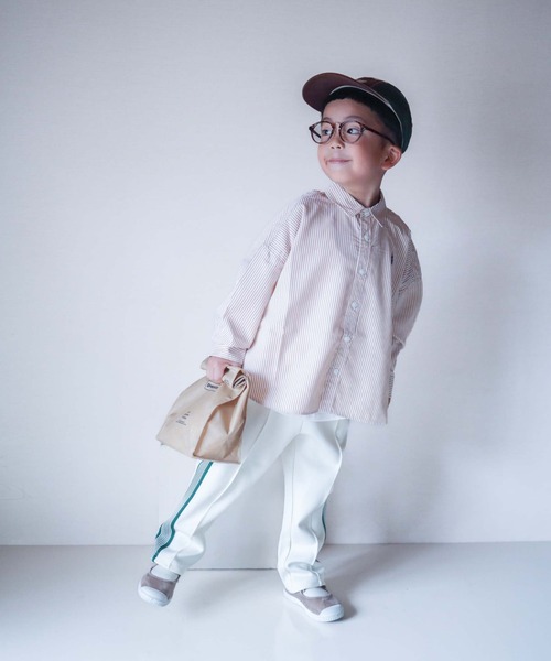 CIAOPANIC TYPY（チャオパニックティピー）の「【KIDS】ダンボールニットライントラックパンツ（その他パンツ・キッズ・ブラック/ブラウン/アイボリー・S/M/L/XL/XXL）」の18枚目の写真