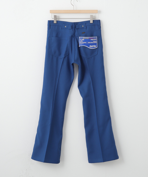 DAIRIKU(ダイリク)の「【DAIRIKU / ダイリク】Flare Pressed Pants(スラックス・メンズ・ベージュ/ブルー・23/25/27/29/31)」の3枚目の写真
