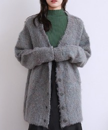 RETRO GIRL | 【UNIXSEX】起毛ブークレBIGカーデ(カーディガン/ボレロ)