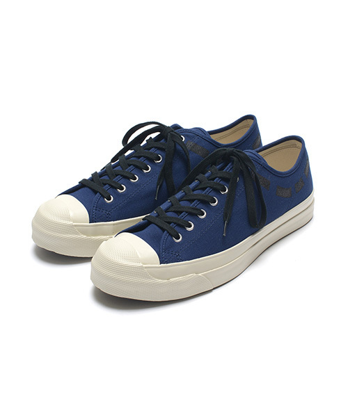 MoonStar（ムーンスター）の「MOONSTAR × fennica / ＜Men's＞キャンバススニーカー“huff”（スニーカー・メンズ・オフホワイト/ネイビー/グリーン系その他/ホワイト系その他/ブラウン・25cm/26cm/27cm/28cm/29cm/30.0cm/25㎝）」の5枚目の写真