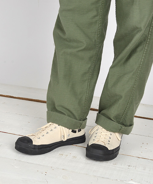 MoonStar（ムーンスター）の「MOONSTAR×fennica / ＜Men's＞キャンバススニーカー“huff” （スニーカー・メンズ・オフホワイト・26cm/25cm/27cm/28cm/29cm/30.0cm）」の4枚目の写真