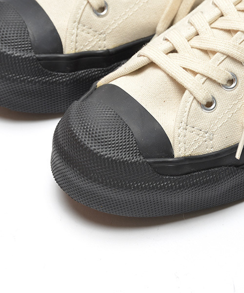 MoonStar（ムーンスター）の「MOONSTAR×fennica / ＜Men's＞キャンバススニーカー“huff” （スニーカー・メンズ・オフホワイト・26cm/25cm/27cm/28cm/29cm/30.0cm）」の2枚目の写真