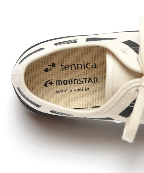 MoonStar（ムーンスター）の「MOONSTAR × fennica / ＜Men's＞キャンバススニーカー“huff”（スニーカー・メンズ・オフホワイト/ネイビー/グリーン系その他/ホワイト系その他/ブラウン・25cm/26cm/27cm/28cm/29cm/30.0cm/25㎝）」の6枚目の写真