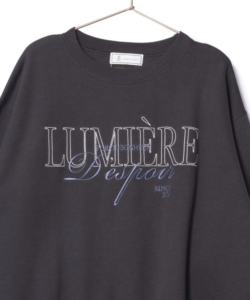 ROPE' PICNIC(ロペピクニック)の「裏起毛刺繍ロゴBIGスウェット(スウェット・レディース・チャコールグレー/ブルー系その他5/キナリ/ライトグレー・38)」の14枚目の写真