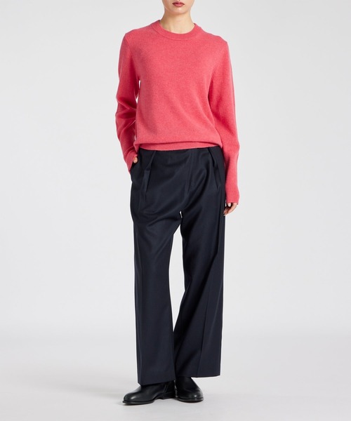 Paul Smith(ポールスミス)の「ウィメンズ カシミヤ クルーネックニット / 235251 374N(ニット/セーター・レディース・キナリ/パープル/ピンク・MEDIUM)」の18枚目の写真