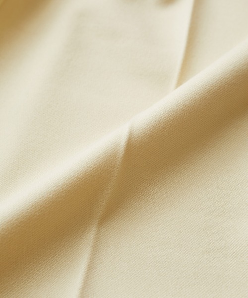 VIS（ビス）の「【洗える】ダブルウエストワイドパンツ（スラックス・レディース・チャコールグレー/グレー/ベージュ系その他3・S/M/L）」の14枚目の写真