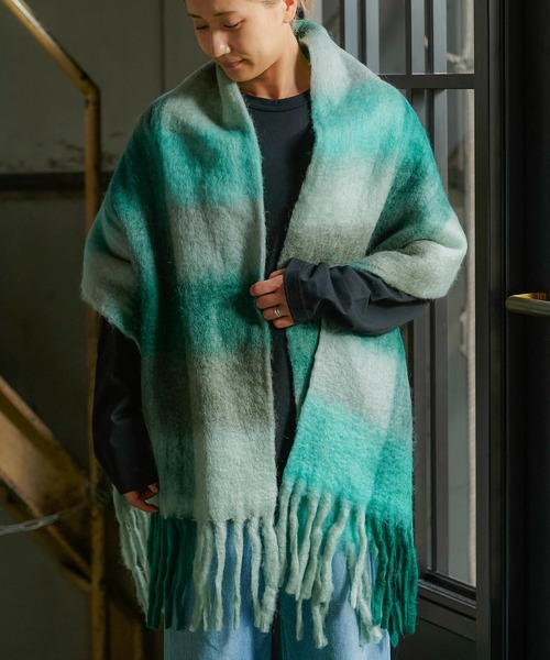 PANKAJ ECHARPE 40 マフラー SH-3850 MULTI C1（マフラー）｜JACK