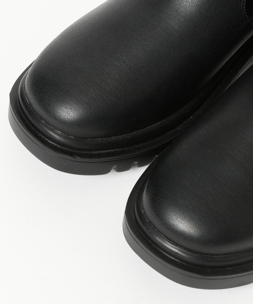 GLOBAL WORK（グローバルワーク）の「エアかる晴雨兼用ブーツ/975555（ブーツ・レディース・ブラック・MEDIUM/SMALL/LARGE）」の6枚目の写真