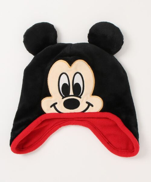 Disney(ディズニー)の「ディズニー なりきるフードキャップ 8981(キャップ・キッズ・その他14/ブラック×レッド/その他20/その他9・52-54)」の2枚目の写真