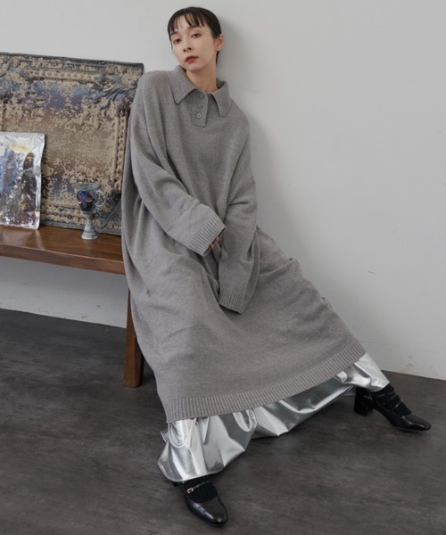 Libra Cue（リブラ キュー）の「メタリックティアードスカート（スカート・レディース・シルバー/ゴールド・FREE）」の9枚目の写真