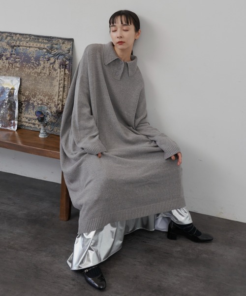 Libra Cue（リブラ キュー）の「メタリックティアードスカート（スカート・レディース・シルバー/ゴールド・FREE）」の8枚目の写真