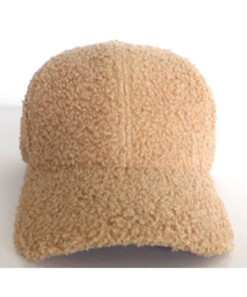 mimis（ミイーミイーズ）の「プードルボアキャップ（キャップ・レディース・ブラック/ベージュ/アイボリー・FREE）」の10枚目の写真