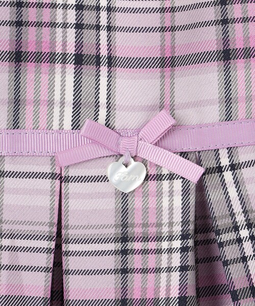 ANY（エニィ）の「チェック ジャンパースカート（ワンピース・キッズ・ネイビー系3/ベージュ系3・130/110/120）」の15枚目の写真