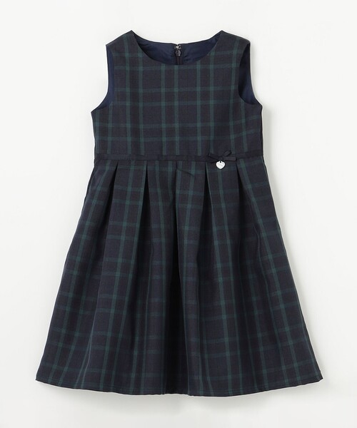 ANY（エニィ）の「チェック ジャンパースカート（ワンピース・キッズ・ネイビー系3/ベージュ系3・130/110/120）」の19枚目の写真
