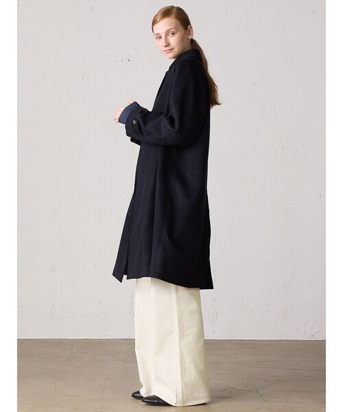 MidiUmi（ミディウミ）の「MidiUmi ウールステンカラーコート（ステン