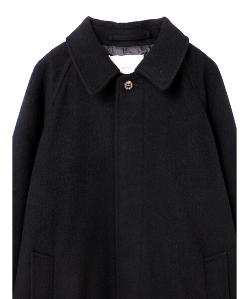 MidiUmi(ミディウミ)の「MidiUmi ウールステンカラーコート(ステンカラーコート・レディース・チャコールグレー/ネイビー/ブラウン・FREE)」の14枚目の写真