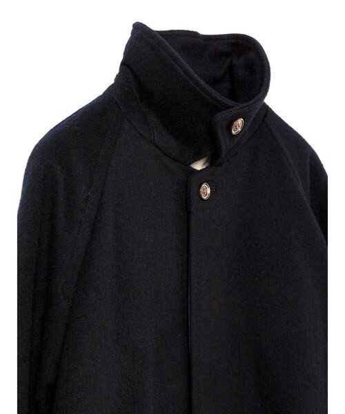 MidiUmi(ミディウミ)の「MidiUmi ウールステンカラーコート(ステンカラーコート・レディース・チャコールグレー/ネイビー/ブラウン・FREE)」の15枚目の写真