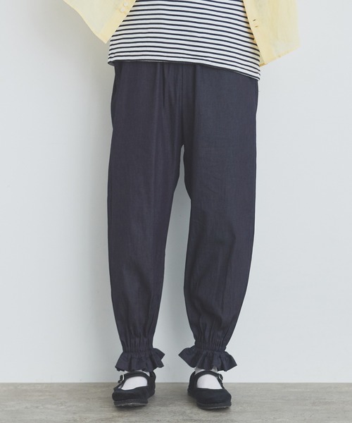 bulle de savon（ビュルデサボン）の「5.5OZ denim puripuri パンツ