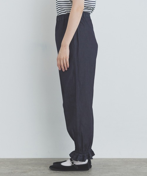 bulle de savon（ビュルデサボン）の「5.5OZ denim puripuri パンツ