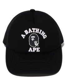 A BATHING APE（アベイシングエイプ）の「BAPE X OVO MESH CAP M