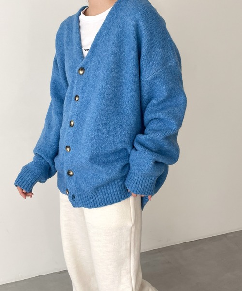 CANAL JEAN（キャナルジーン）の「El mar Vネックオーバーサイズニット