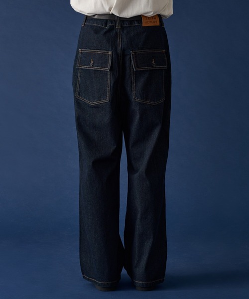 WETTEMPT ヴィンテージウォッシュワイドデニムパンツ WETTEMPT（ウィテンプト）の「VINTAGE WASH WIDE DENIM PANTS