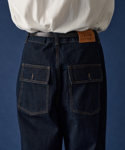WIDE BAKER DENIM PANTS /ワイドベイカーデニムパンツ（デニム