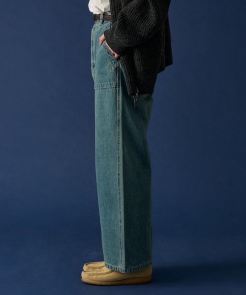 Dept hemp wide denim ヘンプ　ワイド　デニム　パンツ Hemp wide denim / DEPT Online Store