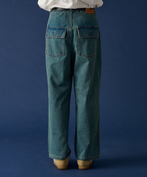 WIDE BAKER DENIM PANTS /ワイドベイカーデニムパンツ（デニム