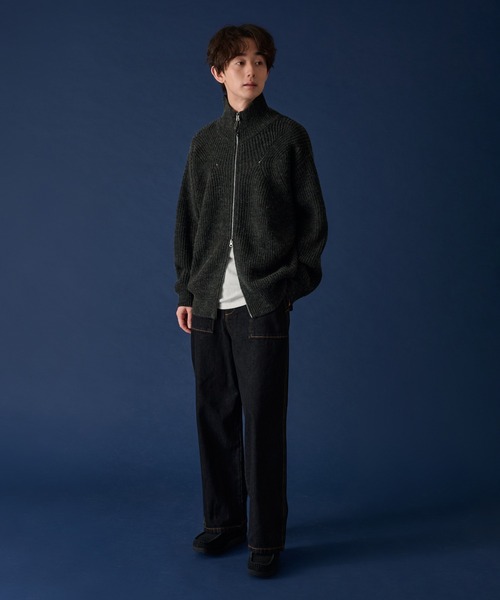 WETTEMPT（ウィテンプト）の「WIDE BAKER DENIM PANTS /ワイドベイカーデニムパンツ（デニムパンツ・メンズ・ブラック/ライトブルー/インディゴブルー・SMALL/MEDIUM/LARGE）」の21枚目の写真