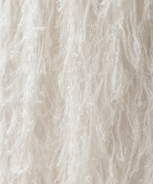 Bab（バブ）の「フリンジタイトスカート（スカート・レディース・ブラック/オフホワイト・M/S）」の22枚目の写真