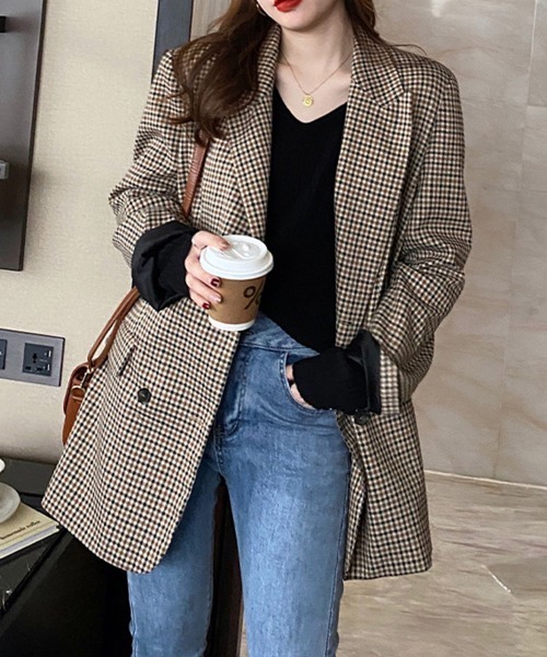 Miniministore(ミニミニストア)の「リブニットトップス レディースニットソー(ニット/セーター・レディース・ダークグリーン/ライトブラウン/ブラウン/グリーン/ブラック/ホワイト・フリー)」の8枚目の写真