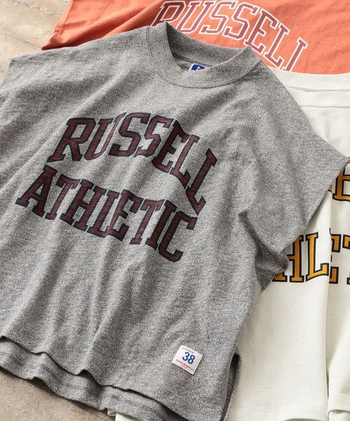 RUSSELL ATHLETIC ラッセルアスレティック クラシックコットン スクエア Tシャツ RCW-24029 / Russell Athletic（ラッセルアスレティック）の「RUSSELL