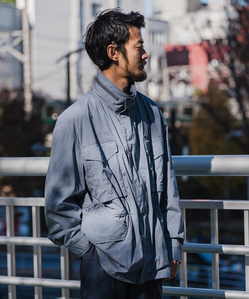 EDIFICE（エディフィス）の「ドライナイロン アーミースタンドブルゾン