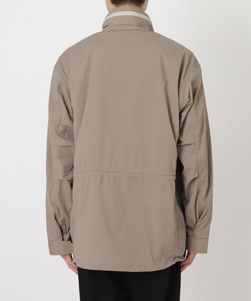 EDIFICE（エディフィス）の「ドライナイロン アーミースタンドブルゾン（ブルゾン・メンズ・ベージュ/ネイビー/サックスブルー・MEDIUM/LARGE）」の17枚目の写真