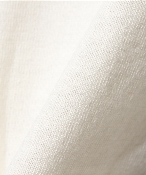 CIAOPANIC（チャオパニック）の「【Ciaopanic】　コットン天竺BIGニットTee5分袖（ニット/セーター・メンズ・グレー/ブラック/アイボリー・MEDIUM/LARGE）」の10枚目の写真