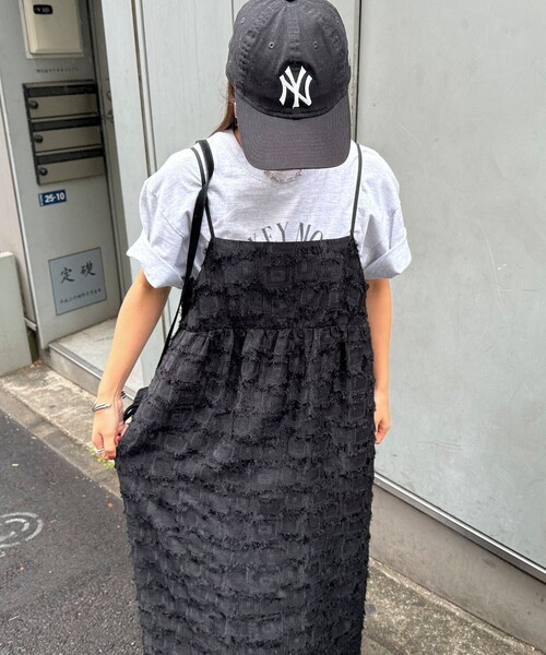 fredy emue（フレディエミュ）の「【オケージョン対応】フリンジキャミワンピース（ワンピース・レディース・アイボリー/ブラック・38）」の17枚目の写真