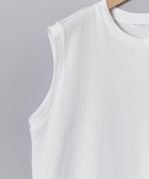 BEAUTY&YOUTH UNITED ARROWS(ビューティーアンドユースユナイテッドアローズ)の「【WEB限定】KOUKIN ノースリーブ クルーネック【抗菌・防臭】(タンクトップ・メンズ・ブラック/ライトグレー/ホワイト・M/S/XL/L)」の12枚目の写真