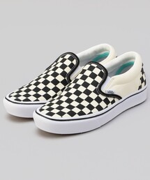 VANS | VANS/ヴァンズ UA ComfyCush Slip-On/チェッカーフラッグ コンフィクッシュ スリッポン　限定展開(スニーカー)